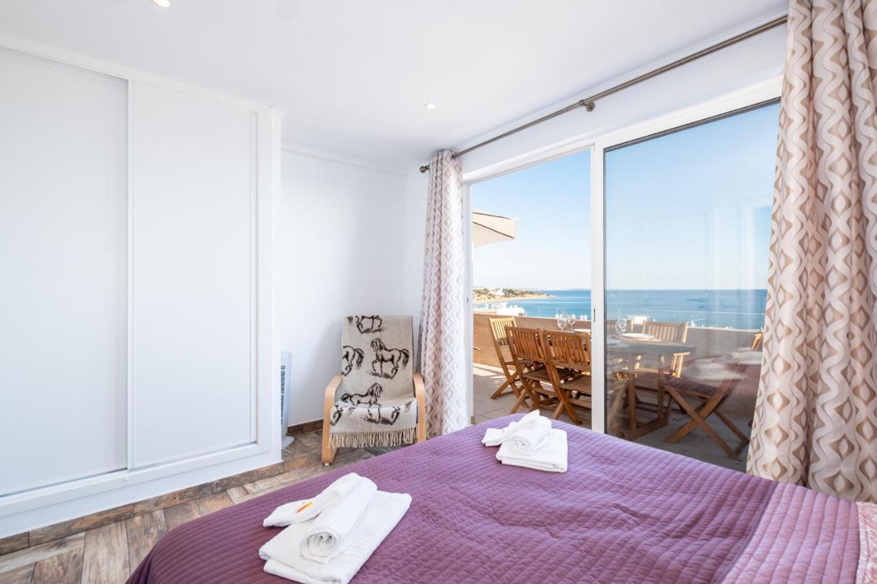 #017 Private Seaview With Ac, 200 Mts Beach Albufeira Zewnętrze zdjęcie